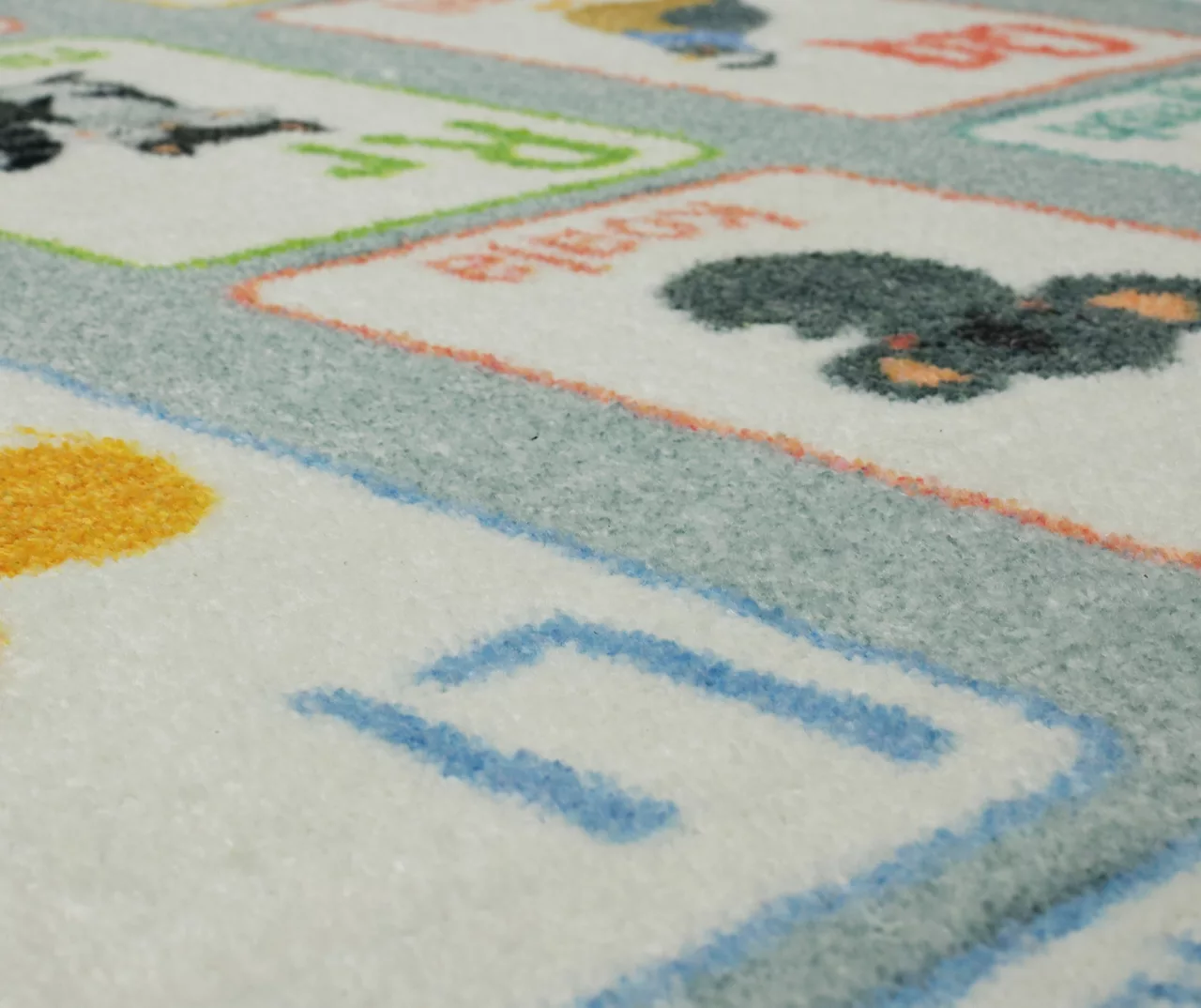 Mohawk Alphabet Light Blue Area Rug 8 Mohawk Alphabet Light Blue Area Rug - Image 8