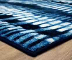 Mohawk Imprint Navy & White Abstract Area Rug -Carpet Promotion 810599942 A8 1