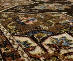 Adelphi Brown Ornamental Floral Area Rug, (2' X 8') 12 Adelphi Brown Ornamental Floral Area Rug, (2' X 8') -Carpet Promotion 810600271 A8 3