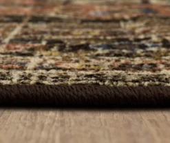 Adelphi Brown Ornamental Floral Area Rug, (2' X 8') 14 Adelphi Brown Ornamental Floral Area Rug, (2' X 8') -Carpet Promotion 810600271 A8 4