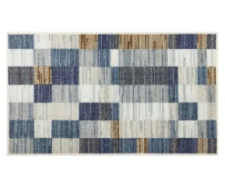 Mohawk Home Avenue Blocks Blue Area Rug