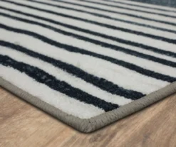 Mohawk Rain Creek Blue & Brown Line Geometric Area Rug -Carpet Promotion 810600292 A8 1