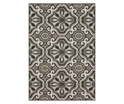 Mohawk Home Waterside Dark Grey Area Rug -Carpet Promotion 810600321 A0 1