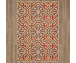 Mohawk Home Waterside Rust Area Rug -Carpet Promotion 810600331 A0 2 1