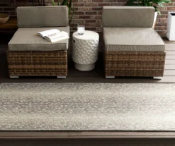 Mohawk Home Antelope Print Light Grey Area Rug -Carpet Promotion 810600334 A0 3 1