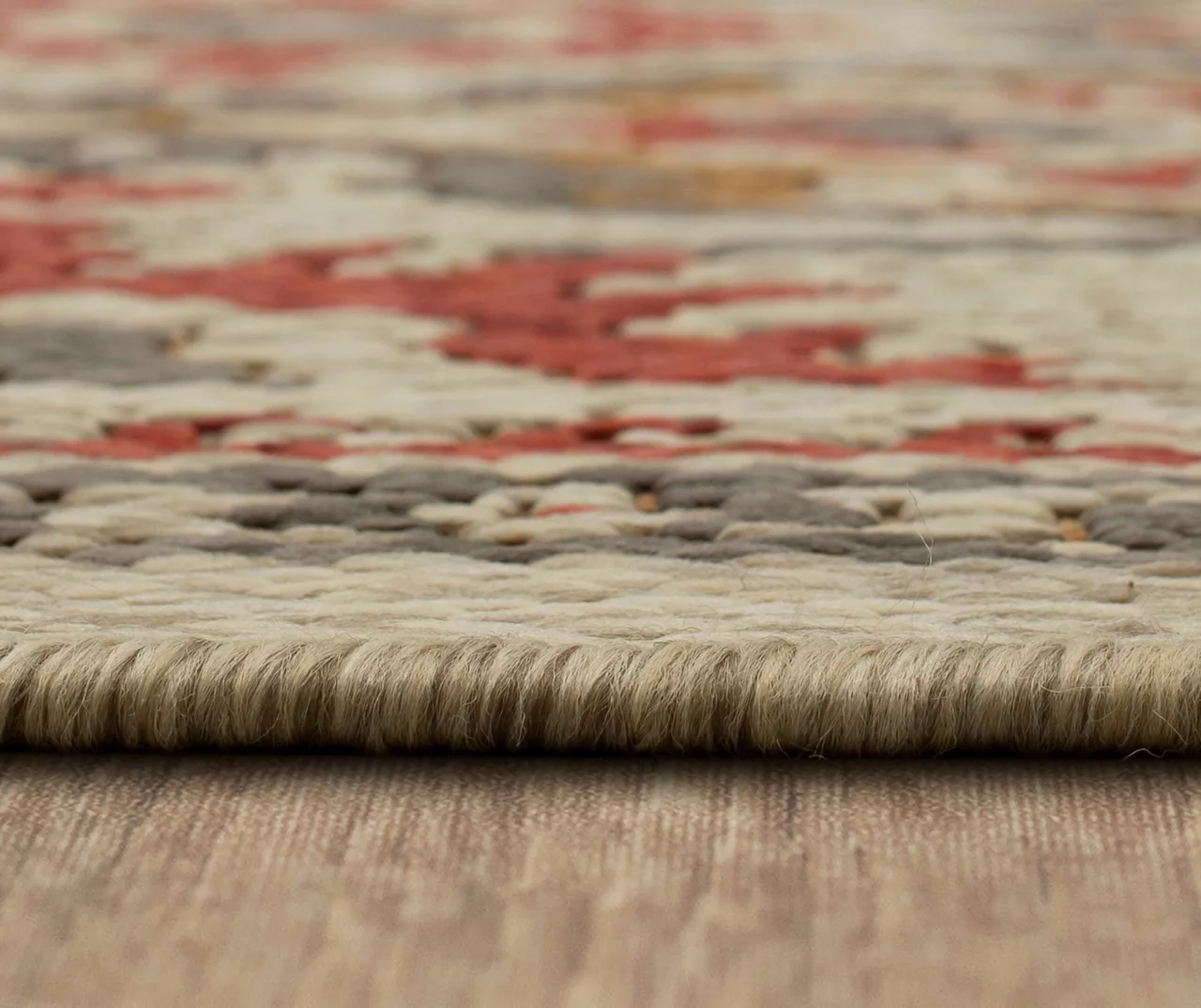 Coastal Desire Rust & Beige Ornamental Outdoor Area Rug, (2.5' X 6') 7 Coastal Desire Rust & Beige Ornamental Outdoor Area Rug, (2.5' X 6') - Image 7