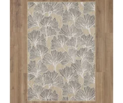 Mohawk Home Treasured Garden Beige Area Rug -Carpet Promotion 810600356 A0 2
