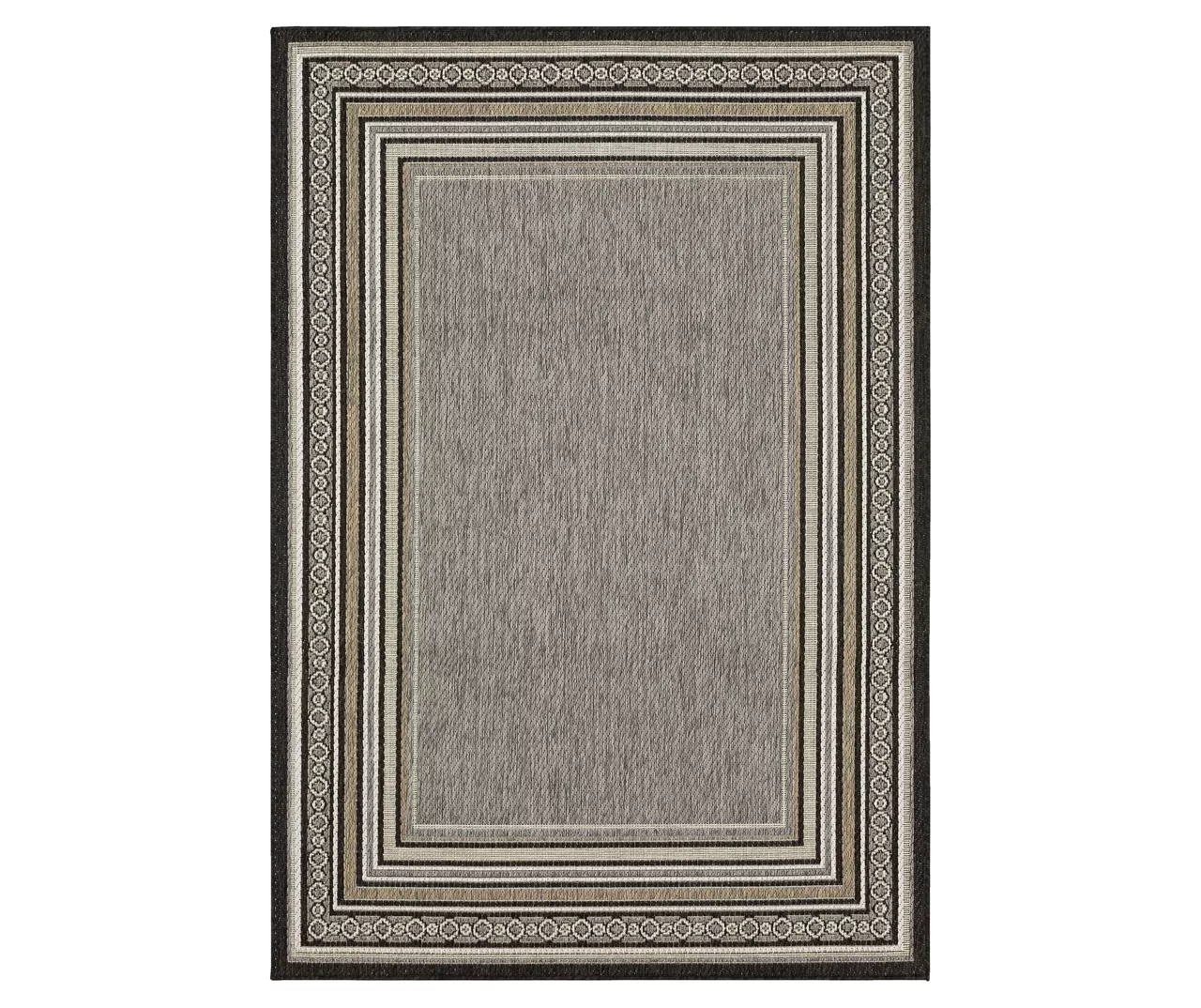 Mohawk Home Panama Dark Grey Area Rug 4 Mohawk Home Panama Dark Grey Area Rug - Image 4
