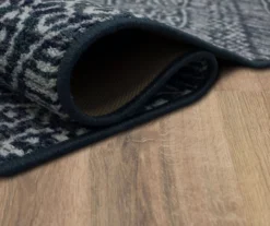 Mohawk Blue & White Geometric Diamond Area Rug 37 Mohawk Blue & White Geometric Diamond Area Rug -Carpet Promotion 810600376 A8 5