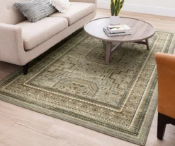 Gaston Brown & Gray Geometric Area Rug, (5' X 8') -Carpet Promotion 810600382 A0 4