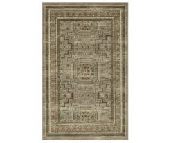 Mohawk Gaston Brown & Gray Geometric Area Rug -Carpet Promotion 810600383 A0 1