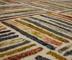 Hermes Beige & Multi-Color Weave Print Area Rug, (2' X 8') 13 Hermes Beige & Multi-Color Weave Print Area Rug, (2' X 8') -Carpet Promotion 810600396 A8 3 1