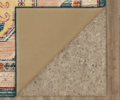 Coeus Green & Beige Ornamental Area Rug, (2' X 8') -Carpet Promotion 810600401 A8 2 1