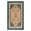 Coeus Green & Beige Ornamental Area Rug, (7.5' X 10')