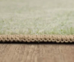 Maisie Cream & Green Geometric Area Rug, (2' X 3') -Carpet Promotion 810600426 A8 4