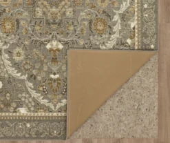 Heatherglen Gray & Beige Ornamental Floral Area Rug, (6' X 9') -Carpet Promotion 810600443 A8 2