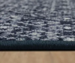 Harley Hill Navy & White Geometric Area Rug, (5' X 8') -Carpet Promotion 810600457 A8 4