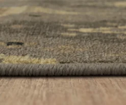 Sage Hollow Gray & Brown Geometric Area Rug, (5' X 8') -Carpet Promotion 810600474 A8 4