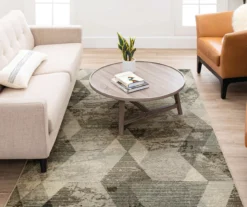 Sarasota Gray Abstract Linework Area Rug, (5' X 8') -Carpet Promotion 810600489 A0 3