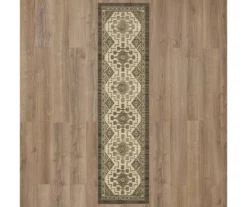 Cirius Gray & Beige Geometric Area Rug, (2' X 8') -Carpet Promotion 810600493 A0 2 1