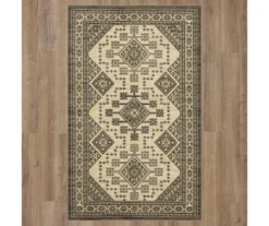 Cirius Gray & Beige Geometric Area Rug, (5' X 8') -Carpet Promotion 810600494 A0 2
