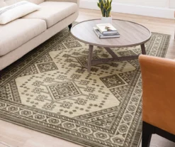 Cirius Gray & Beige Geometric Area Rug, (5' X 8') -Carpet Promotion 810600494 A0 4
