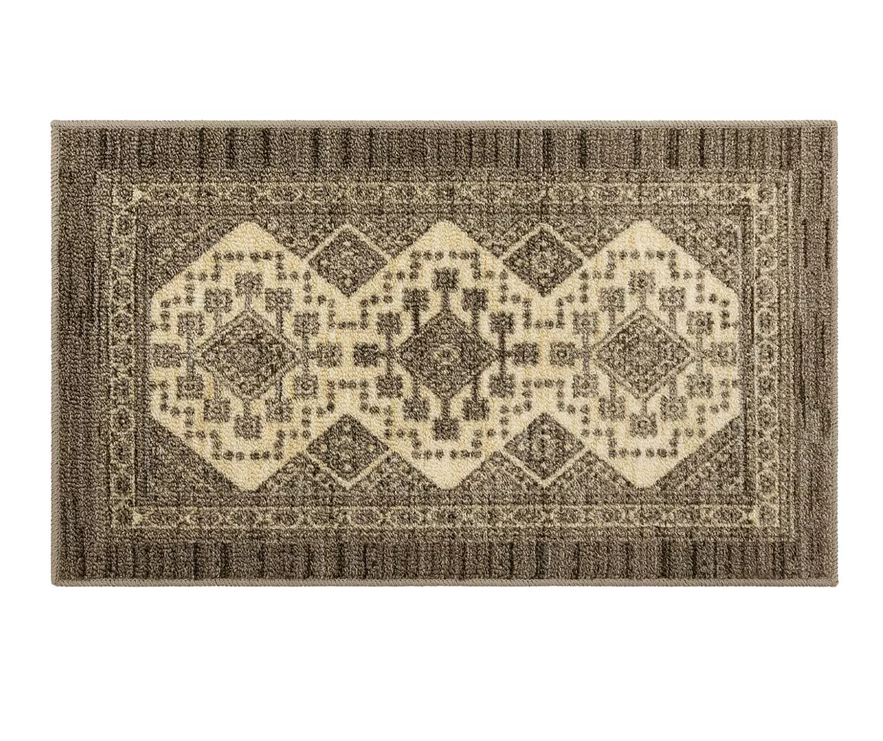 Cirius Gray & Beige Geometric Area Rug, (7.5' X 10') 1 Cirius Gray & Beige Geometric Area Rug, (7.5' X 10')