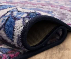 Mohawk Home Florence Medallion Purple Area Rug -Carpet Promotion 810600513 A8 5 1