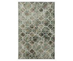 Mohawk Home Quatrafoil Fret Charcoal Area Rug
