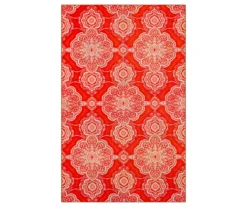 Mohawk Home Isabella Crimson Area Rug