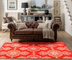 Mohawk Home Isabella Crimson Area Rug 21 Mohawk Home Isabella Crimson Area Rug -Carpet Promotion 810600523 A0 3