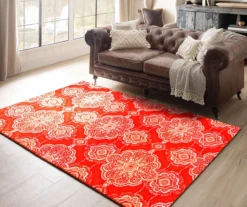 Mohawk Home Isabella Crimson Area Rug 24 Mohawk Home Isabella Crimson Area Rug -Carpet Promotion 810600523 A0 4