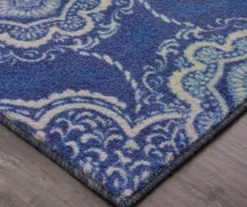Mohawk Home Isabella Medium Blue Area Rug -Carpet Promotion 810600525 A8 1
