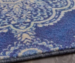 Isabella Blue & White Mandala Area Rug, (8' X 10') -Carpet Promotion 810600526 A8 4