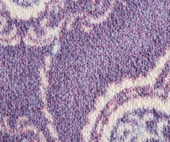 Isabella Purple & White Mandala Area Rug, (5' X 8') 8 Isabella Purple & White Mandala Area Rug, (5' X 8') -Carpet Promotion 810600527 A8 3