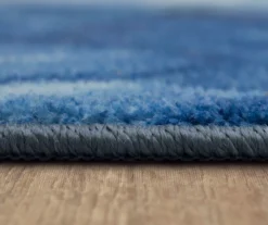 Mohawk Home Wavelength White & Water Blue Swirl Area Rug 37 Mohawk Home Wavelength White & Water Blue Swirl Area Rug -Carpet Promotion 810600541 A8 4