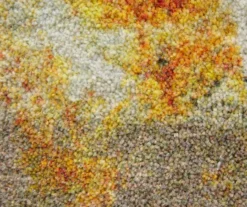 Gold Vein Gray & Yellow Abstract Area Rug, (2' X 6') -Carpet Promotion 810600578 A8 3