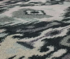 Mohawk Home Hip Ikat Charcoal Area Rug -Carpet Promotion 810600593 A8 3