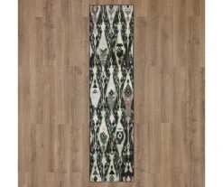 Mohawk Home Hip Ikat Charcoal Area Rug -Carpet Promotion 810600594 A0 2