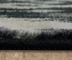 Hip Ikat Charcoal & Gray Area Rug, (4' X 6') -Carpet Promotion 810600595 A8 4