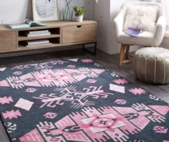 Mohawk Home Eidenau Pink Area Rug 16 Mohawk Home Eidenau Pink Area Rug -Carpet Promotion 810600601 A0 3