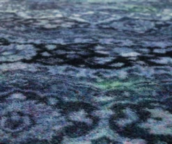 Joliet Black & Blue Mandala Area Rug, (2' X 3') -Carpet Promotion 810600612 A8 3