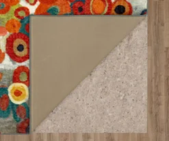 Mohawk Tossed Floral Orange & Multi-Color Area Rug 33 Mohawk Tossed Floral Orange & Multi-Color Area Rug -Carpet Promotion 810600627 A8 2