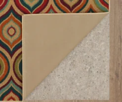 Larache Tan & Multi-Color Arabesque Area Rug, (5' X 8') -Carpet Promotion 810600639 A8 2