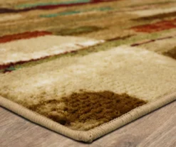 Mohawk Facets Earth-Tone Abstract Streak Area Rug -Carpet Promotion 810600645 A8 1 1