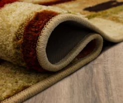 Mohawk Facets Earth-Tone Abstract Streak Area Rug -Carpet Promotion 810600646 A8 5 1