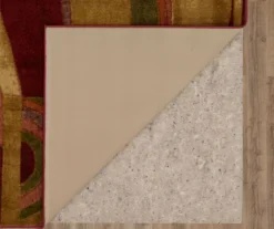 Picasso Wine & Brown Abstract Area Rug, (2' X 8') -Carpet Promotion 810600662 A8 2