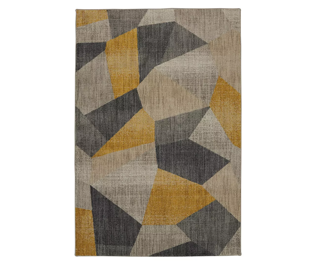 Mohawk Downtown Mustard & Gray Geometric Area Rug 1 Mohawk Downtown Mustard & Gray Geometric Area Rug