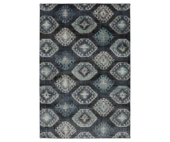 Mohawk Ion Admiral Navy & Gray Geometric Area Rug