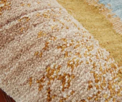 Mohawk Odin Lagoon Blue & Tan Abstract Area Rug -Carpet Promotion 810600698 A8 3